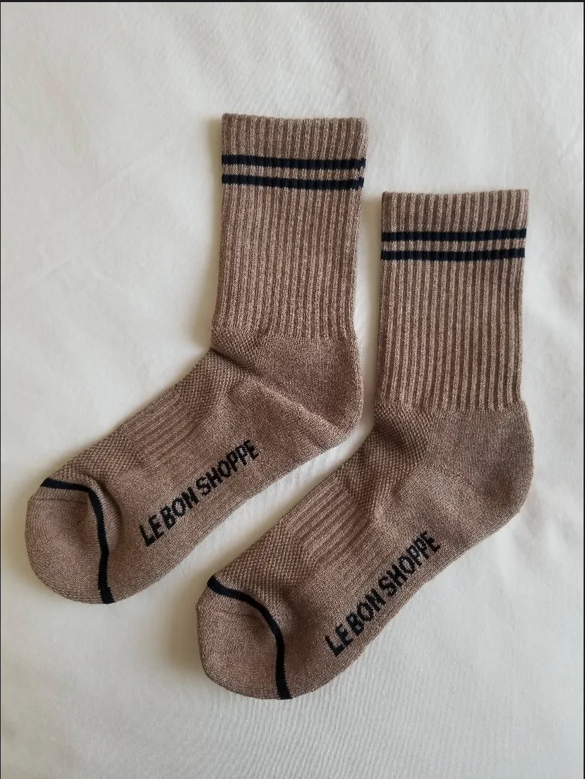 Boyfriend Socks sold by Ascot + Hart product image thumbnail 2