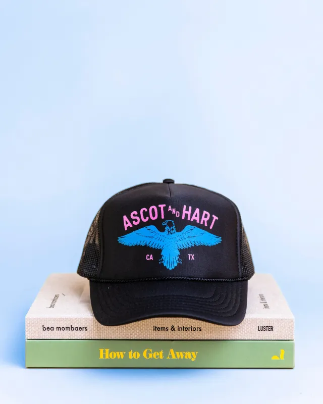 Ascot + Hart Eagle Trucker sold by Ascot + Hart