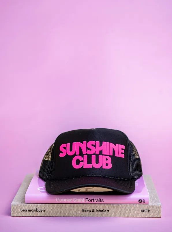 A+H Neon Club Trucker sold by Ascot + Hart