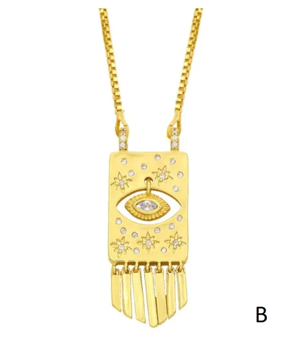 Tassel Eye Chain sold by Ascot + Hart