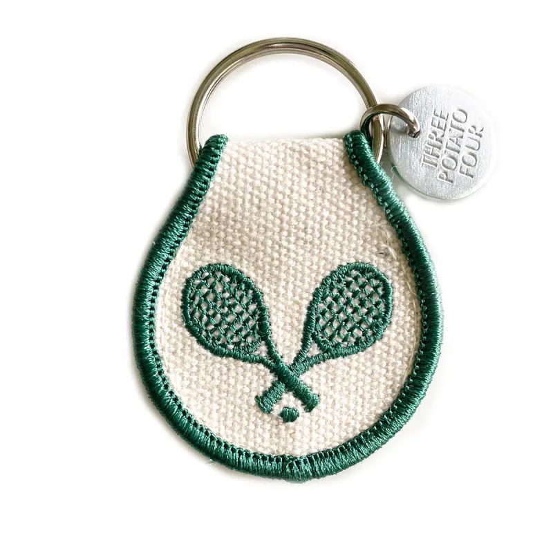 Three Potato Four - Patch Keychain - Tennis Partners sold by Ascot + Hart