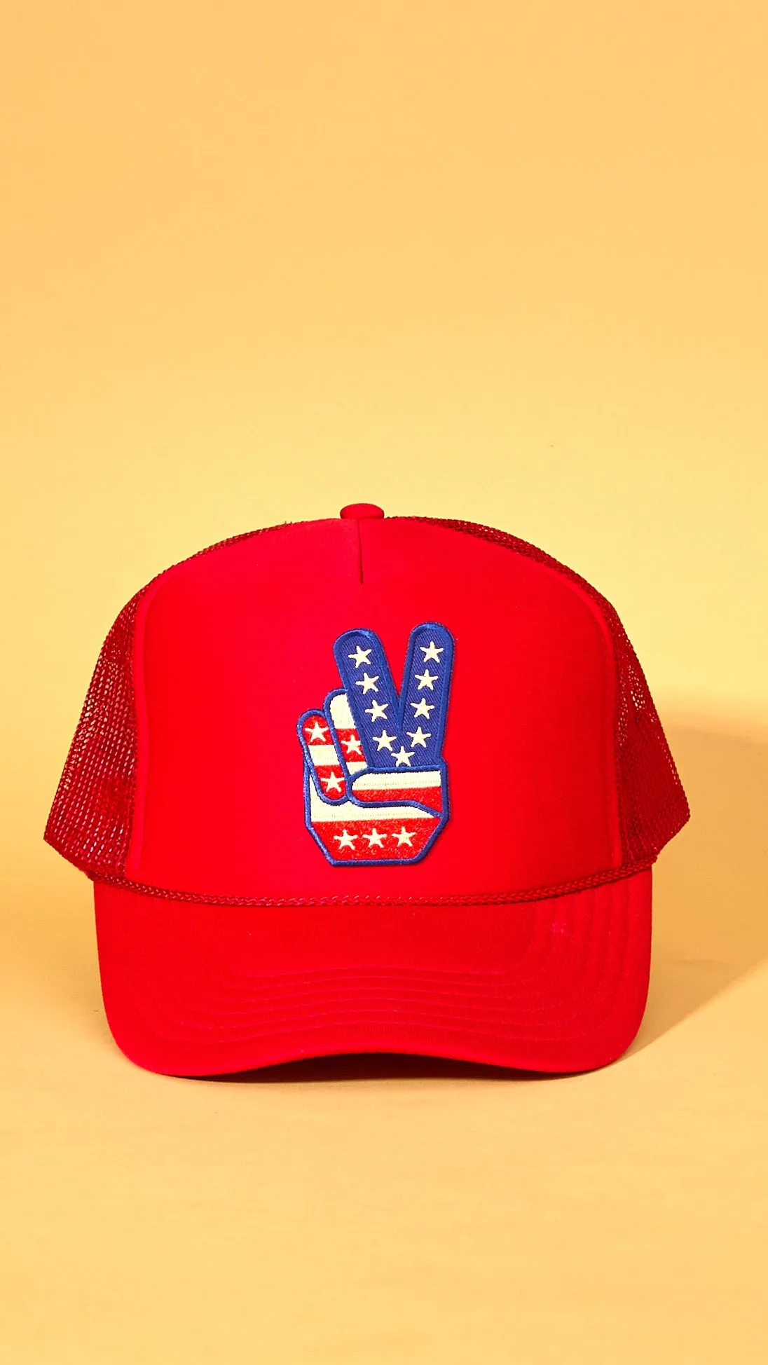 The Peace Patch Trucker sold by Ascot + Hart product image thumbnail 5