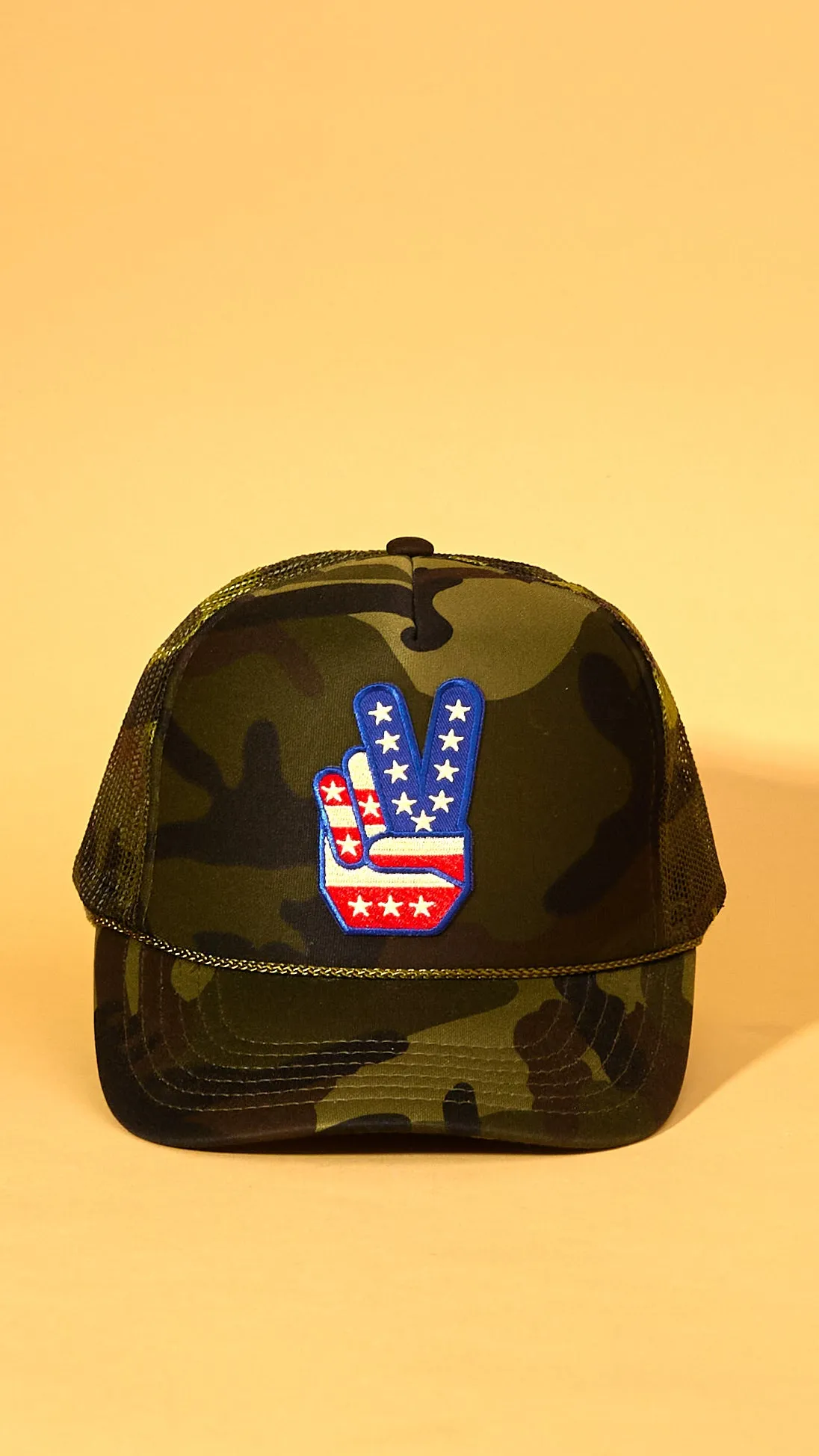The Peace Patch Trucker sold by Ascot + Hart product image thumbnail 4