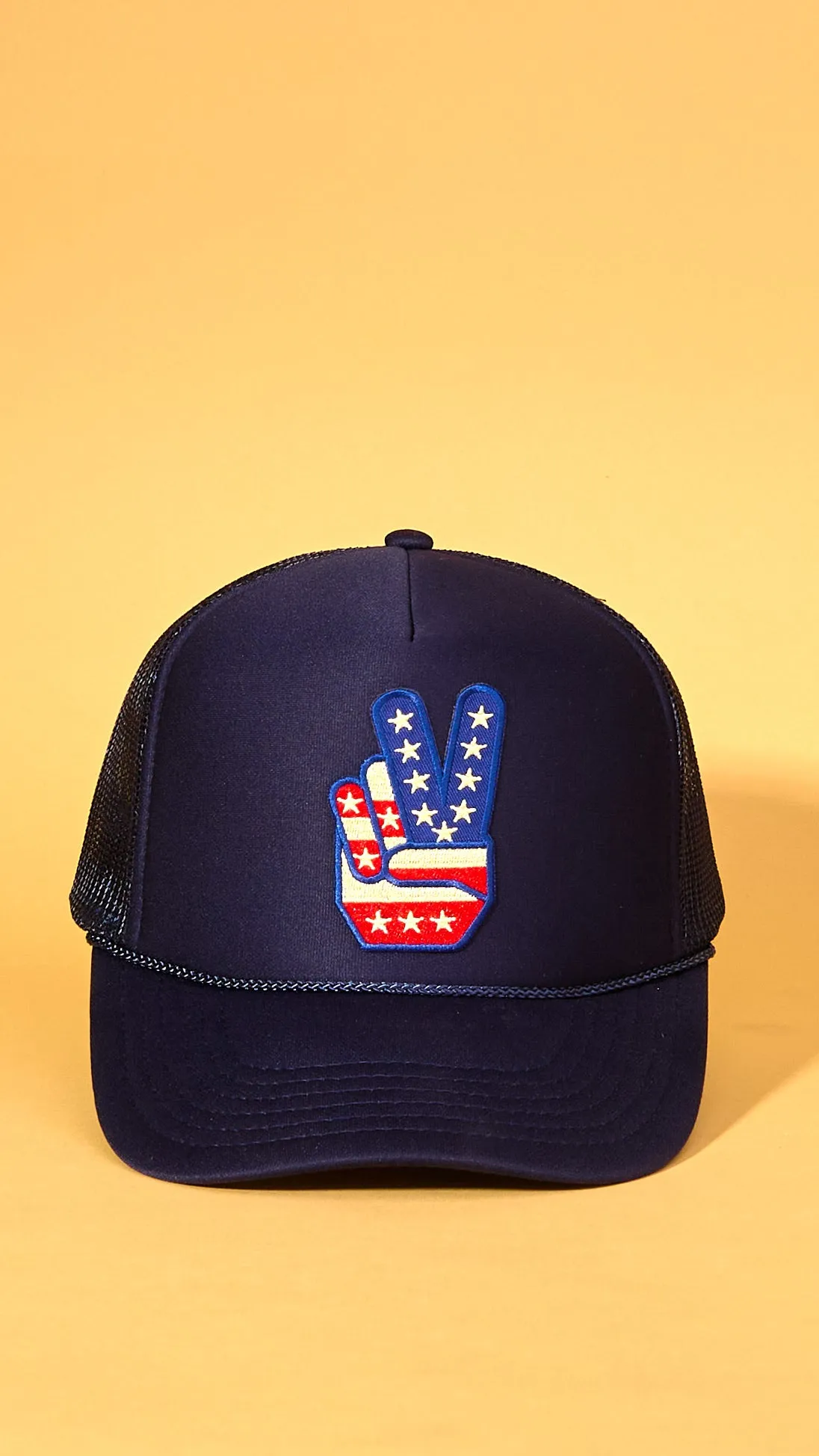 The Peace Patch Trucker sold by Ascot + Hart product image thumbnail 3