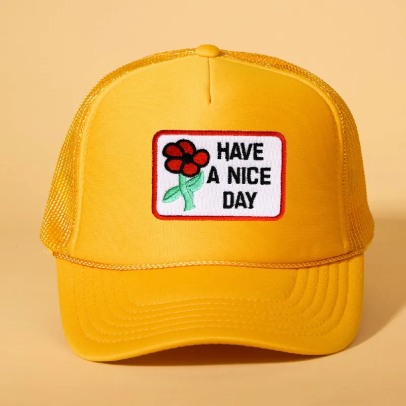 Custom Patch Trucker sold by Ascot + Hart