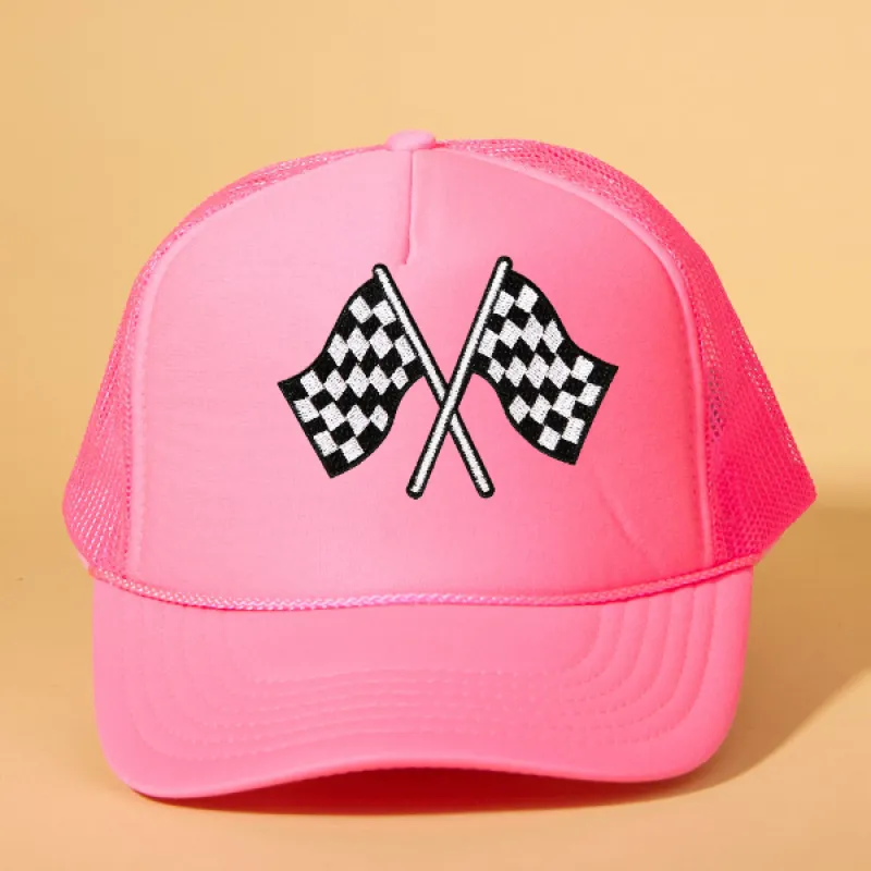 Custom Patch Trucker sold by Ascot + Hart