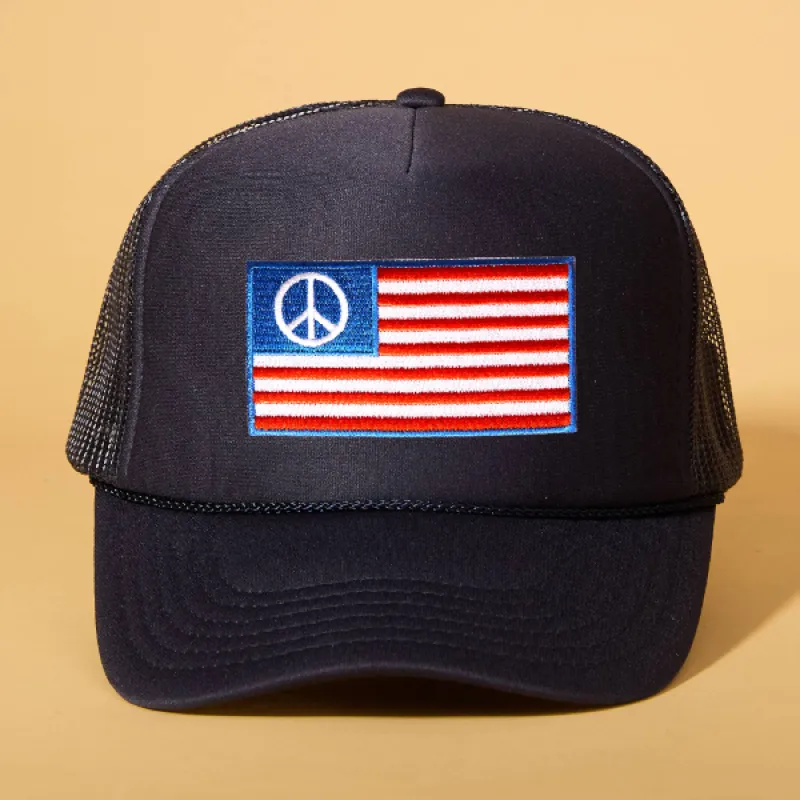 Custom Patch Trucker sold by Ascot + Hart
