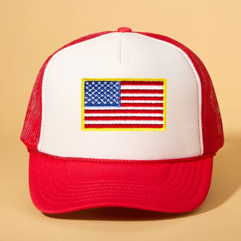 Custom Patch Trucker sold by Ascot + Hart