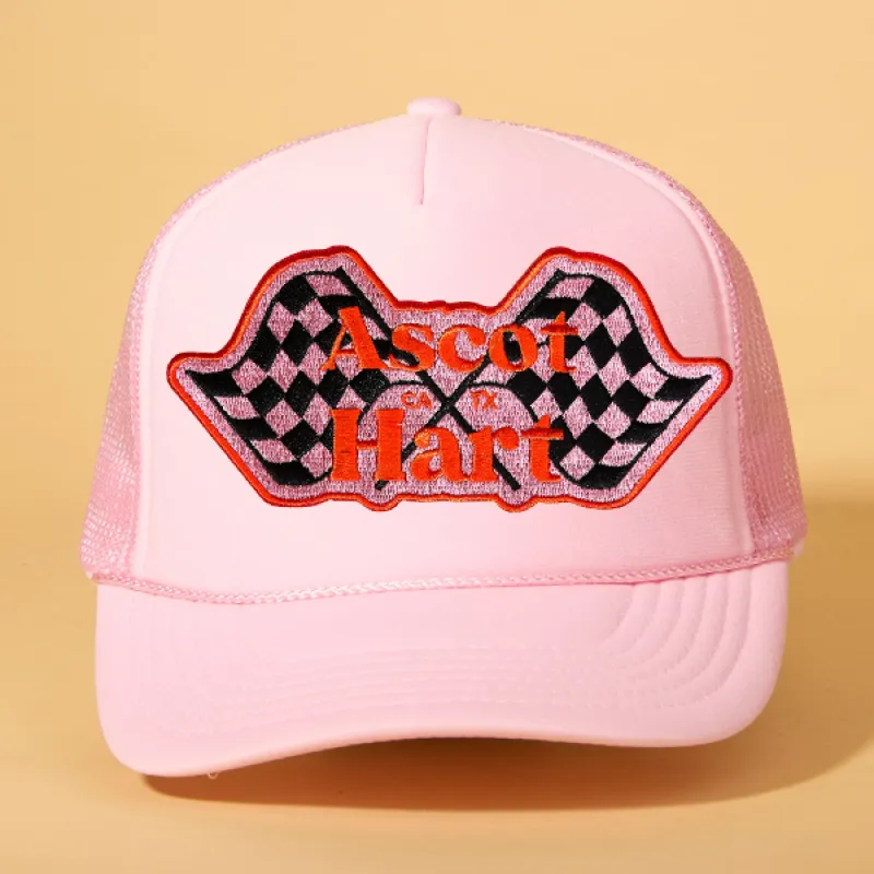 Custom Patch Trucker sold by Ascot + Hart