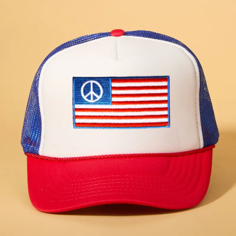 Custom Patch Trucker sold by Ascot + Hart