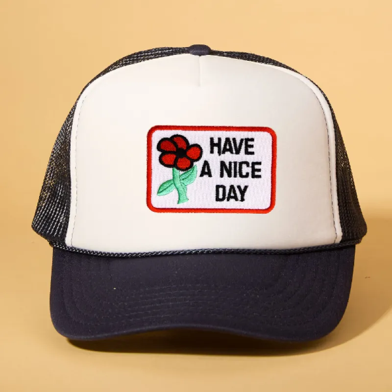 Custom Patch Trucker sold by Ascot + Hart