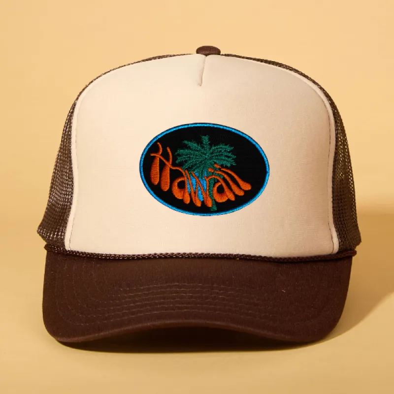 Custom Patch Trucker sold by Ascot + Hart