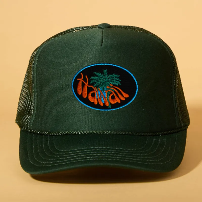 Custom Patch Trucker sold by Ascot + Hart
