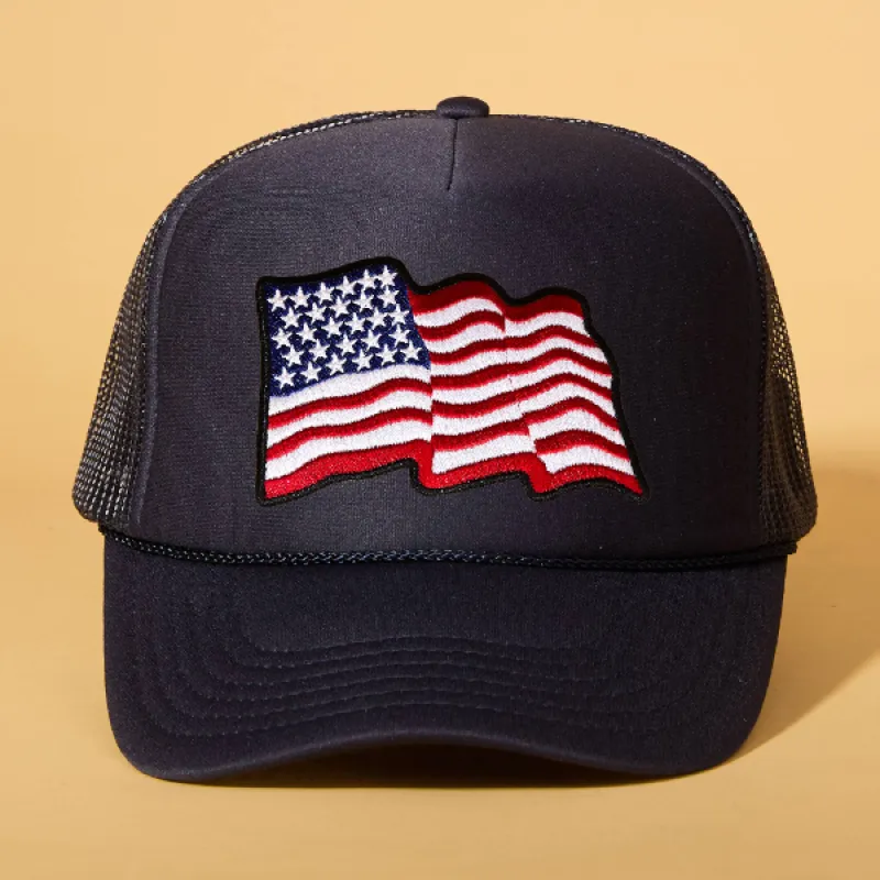 Custom Patch Trucker sold by Ascot + Hart