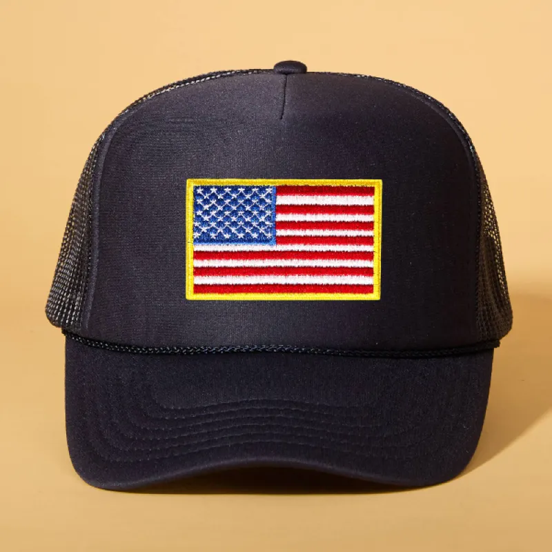 Custom Patch Trucker sold by Ascot + Hart