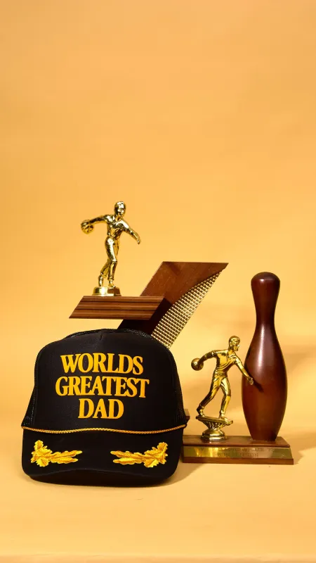 Worlds Greatest Dad Trucker sold by Ascot + Hart