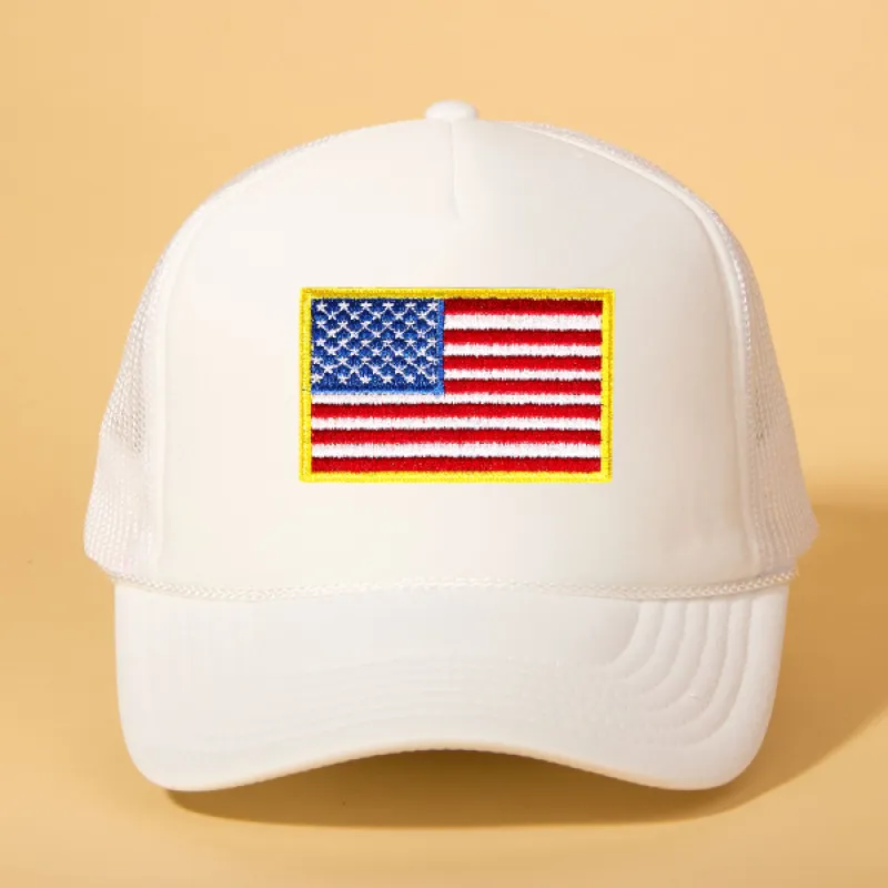 Custom Patch Trucker sold by Ascot + Hart