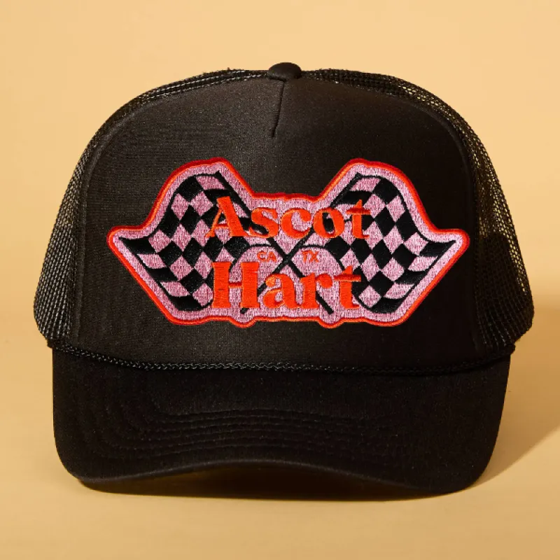Custom Patch Trucker sold by Ascot + Hart