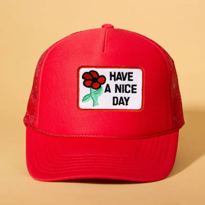 Custom Patch Trucker sold by Ascot + Hart