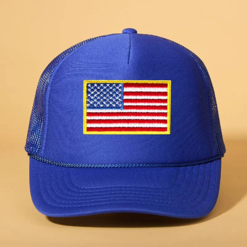 Custom Patch Trucker sold by Ascot + Hart
