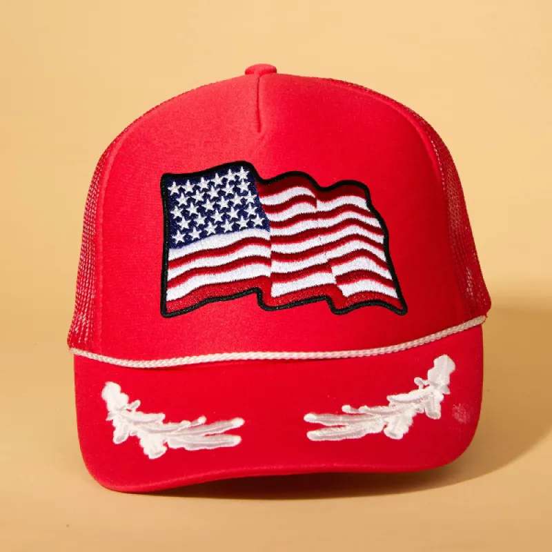 Custom Patch Trucker sold by Ascot + Hart