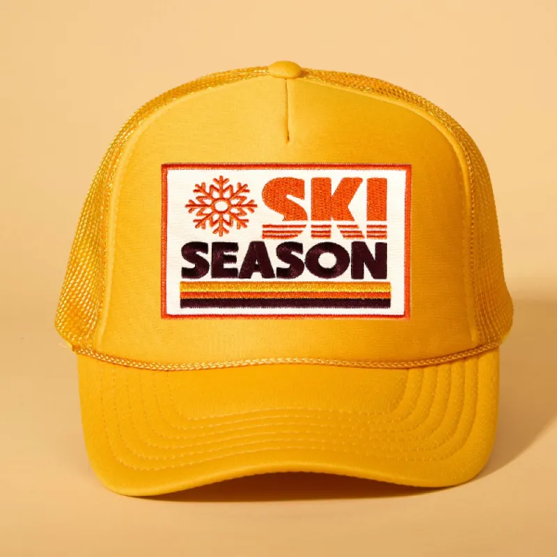Custom Patch Trucker sold by Ascot + Hart