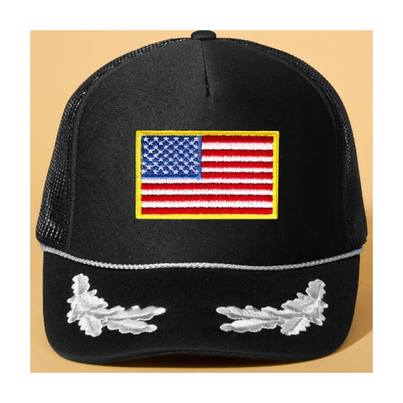 Custom Patch Trucker sold by Ascot + Hart