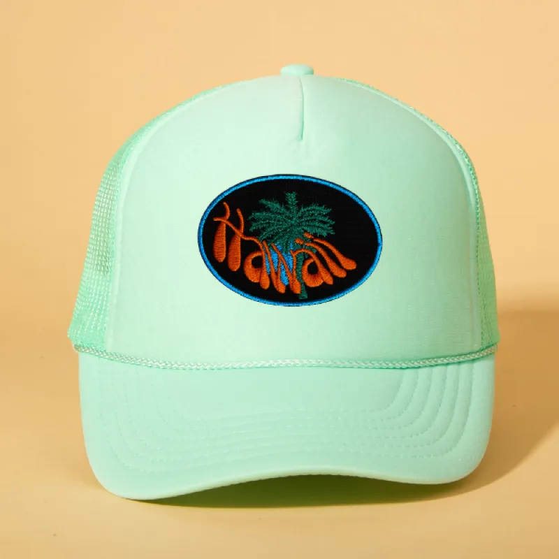 Custom Patch Trucker sold by Ascot + Hart