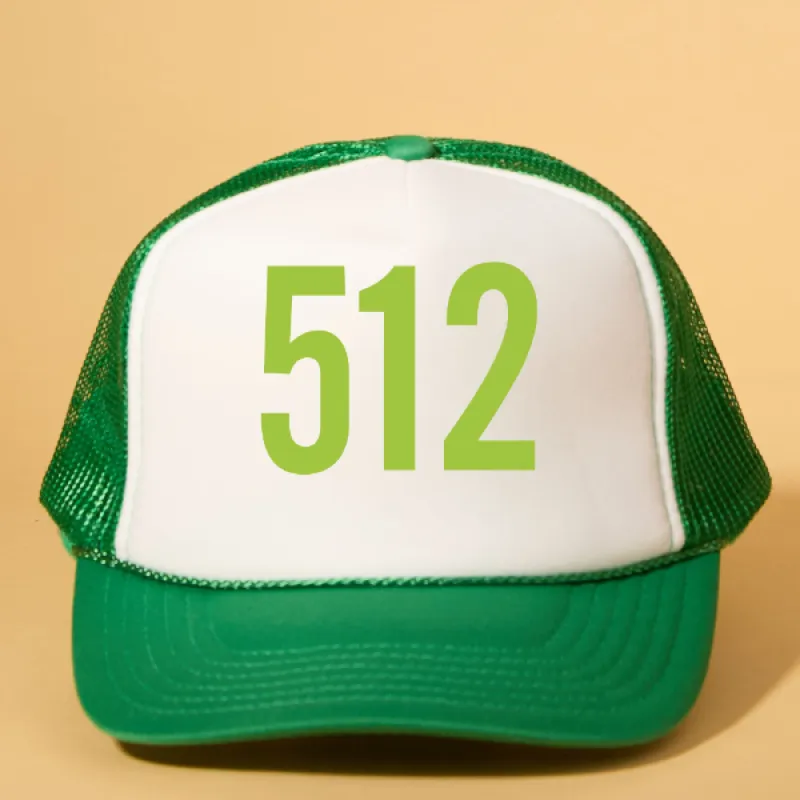 Custom Area Code Trucker sold by Ascot + Hart