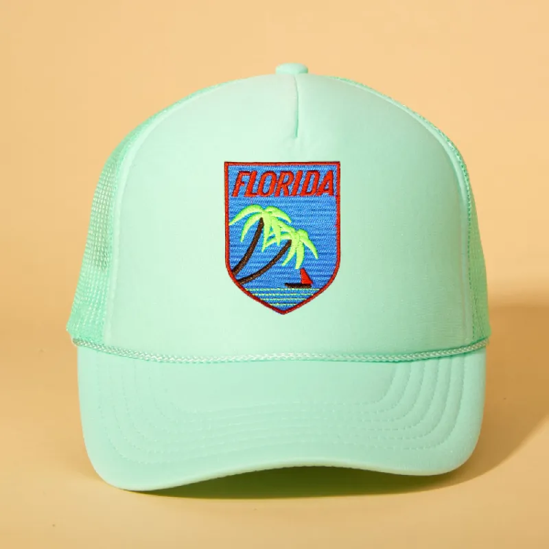 Custom Patch Trucker sold by Ascot + Hart