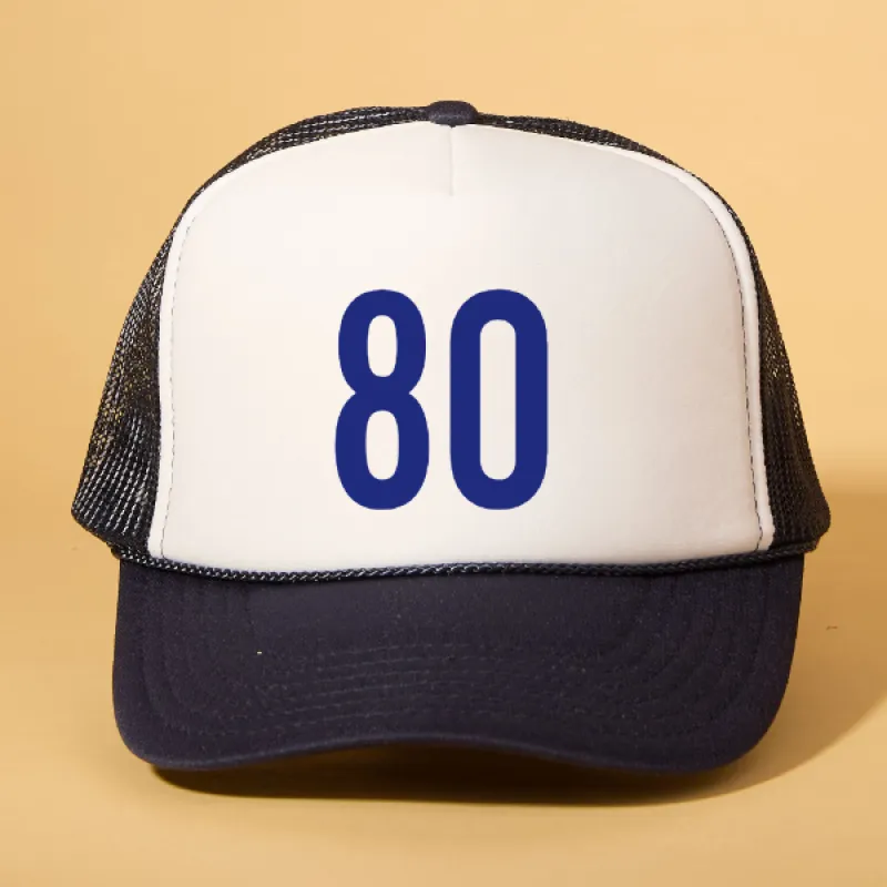 Custom Player Number Trucker sold by Ascot + Hart