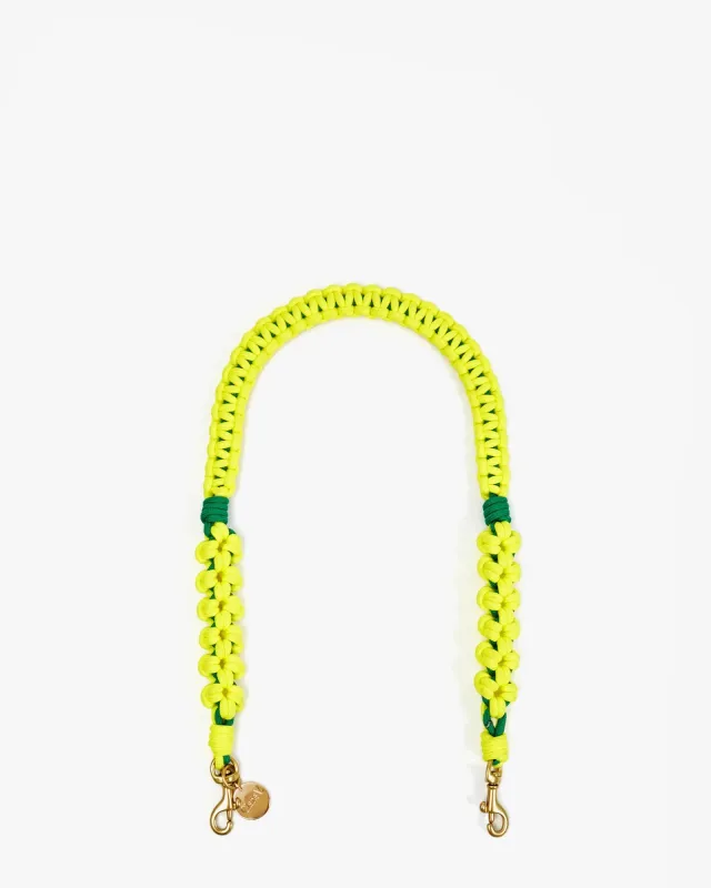 Clare V. Shoulder Strap - Snapdragon Braided Sailcord sold by Ascot + Hart