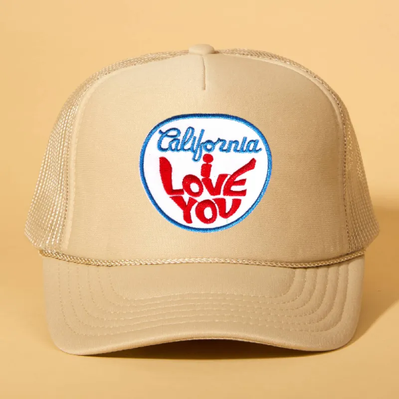 Custom Patch Trucker sold by Ascot + Hart