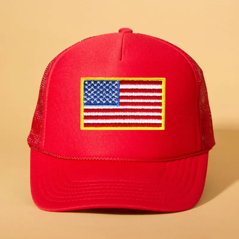 Custom Patch Trucker sold by Ascot + Hart