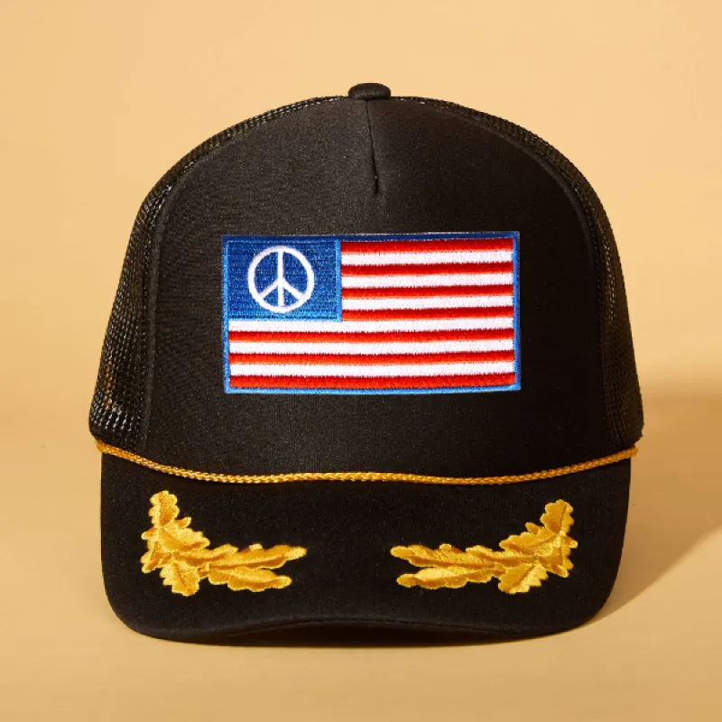 Custom Patch Trucker sold by Ascot + Hart