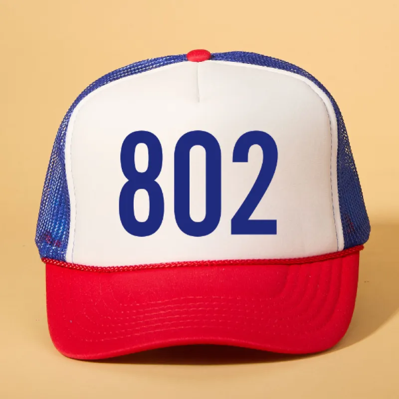 Custom Area Code Trucker sold by Ascot + Hart