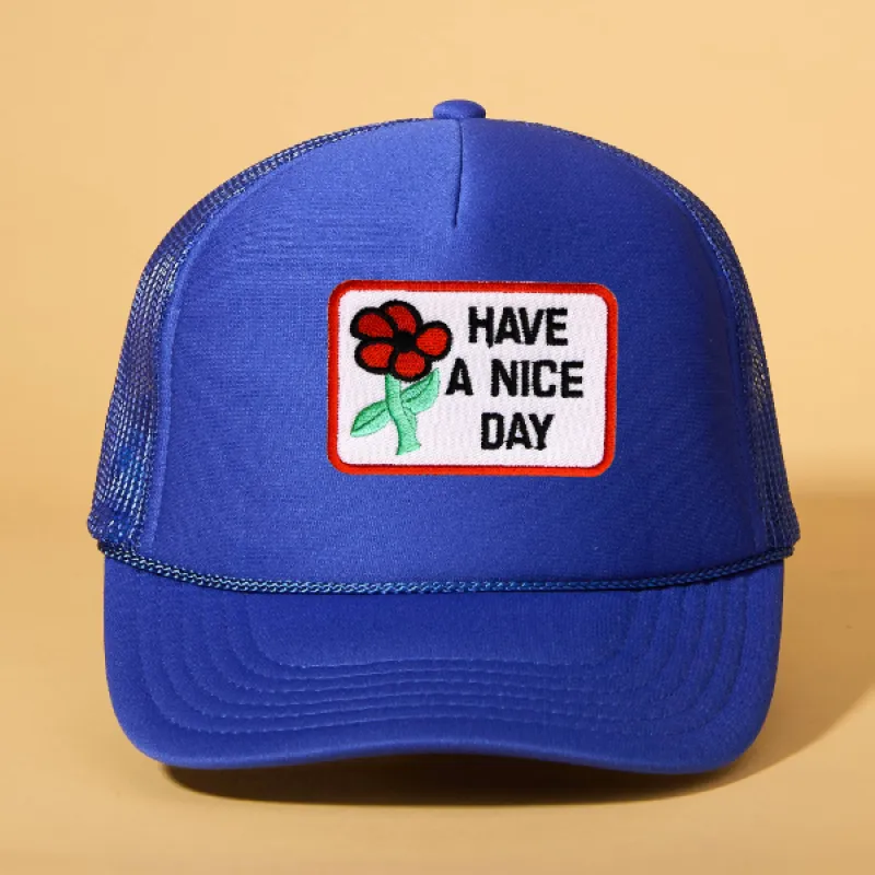 Custom Patch Trucker sold by Ascot + Hart