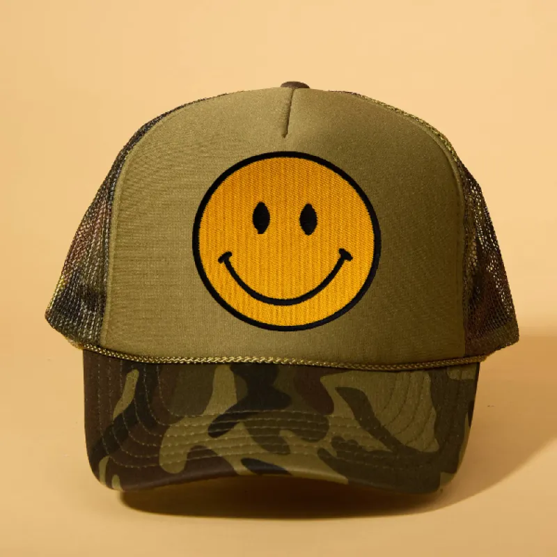 Custom Patch Trucker sold by Ascot + Hart