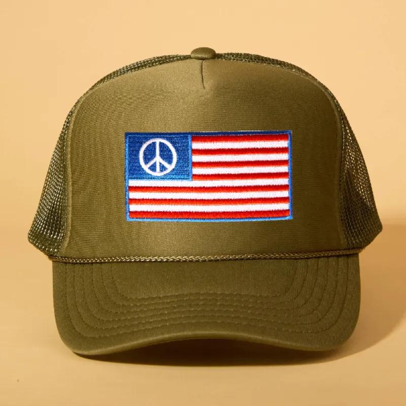 Custom Patch Trucker sold by Ascot + Hart