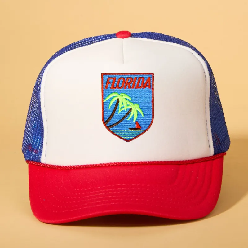 Custom Patch Trucker sold by Ascot + Hart