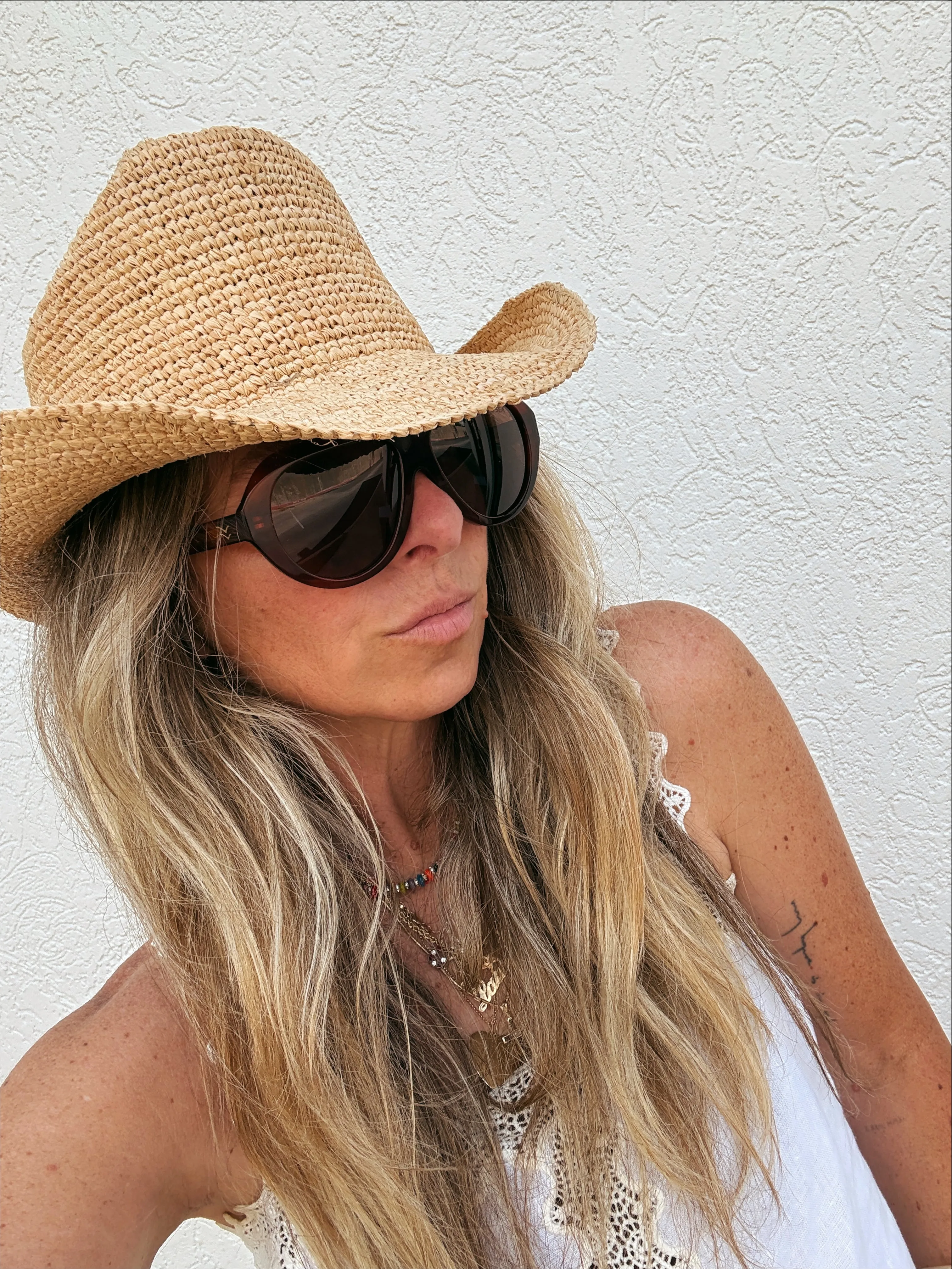 Milly Raffia Cowboy Hat sold by Ascot + Hart product image thumbnail 2