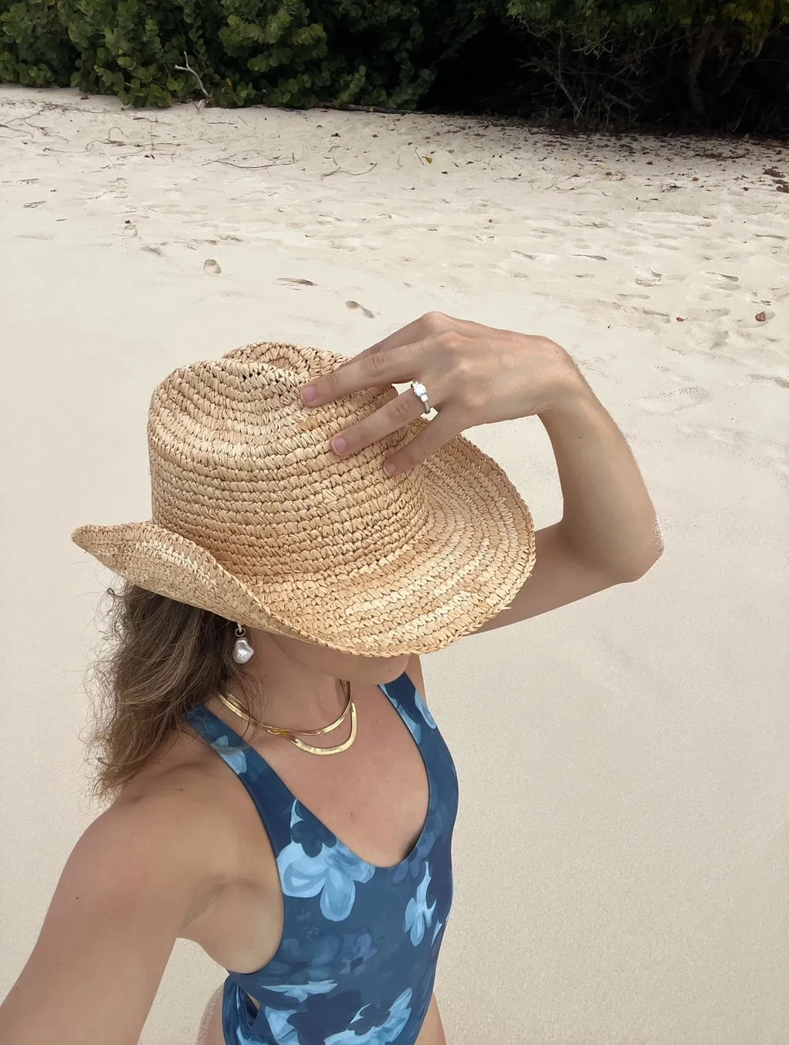 Milly Raffia Cowboy Hat sold by Ascot + Hart product image thumbnail 3