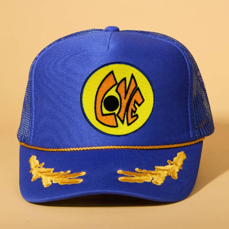 Custom Patch Trucker sold by Ascot + Hart