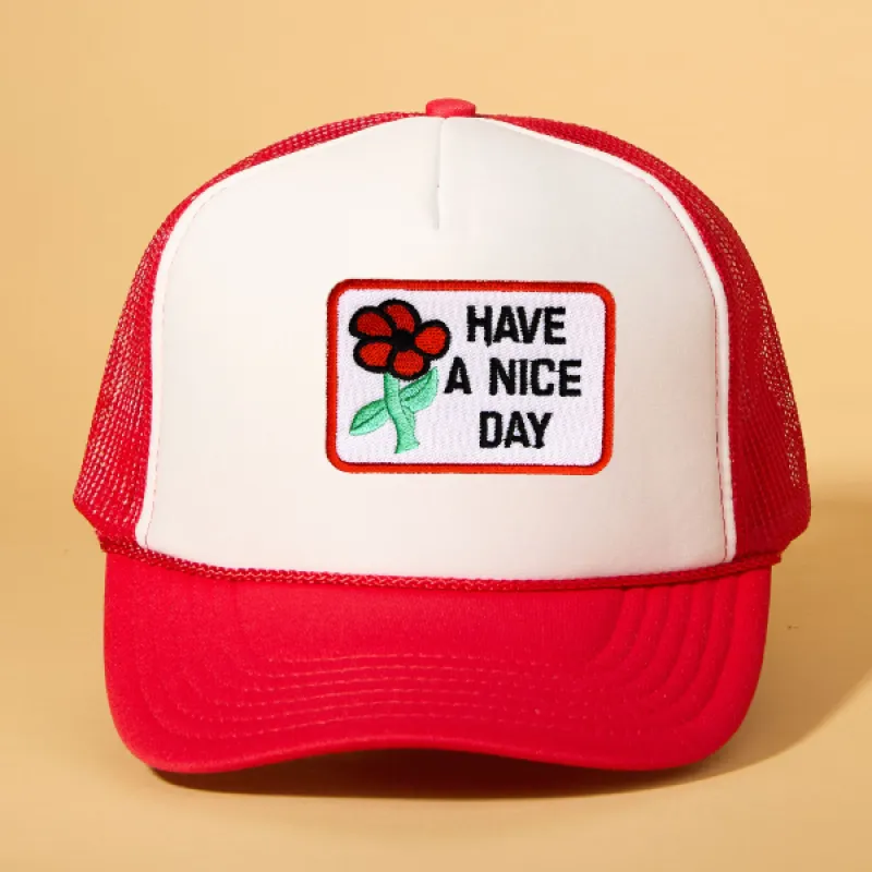 Custom Patch Trucker sold by Ascot + Hart