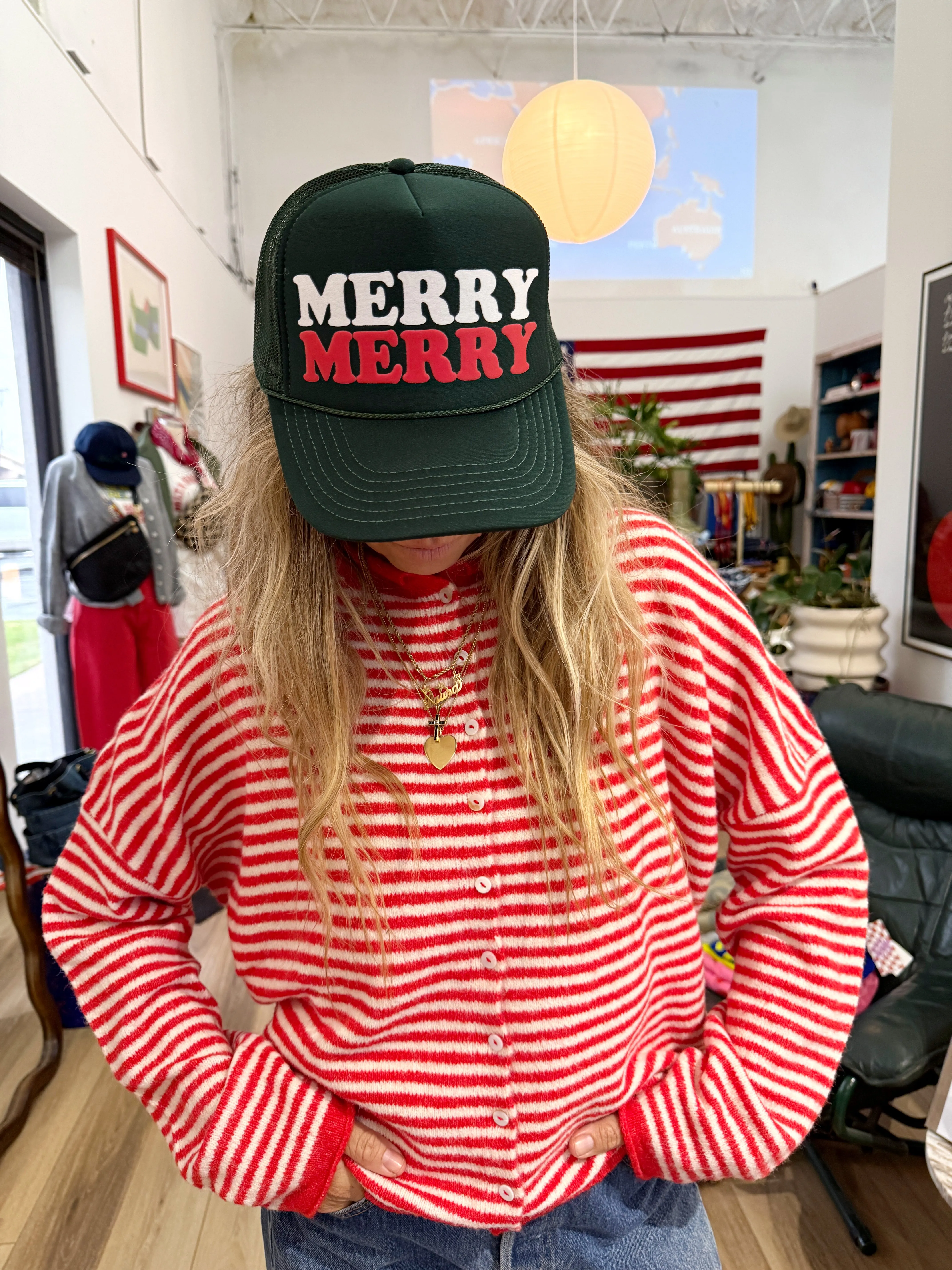 Leighton Striped Cardigan sold by Ascot + Hart product image thumbnail 2