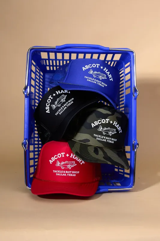 A+H Bait Shop Trucker sold by Ascot + Hart