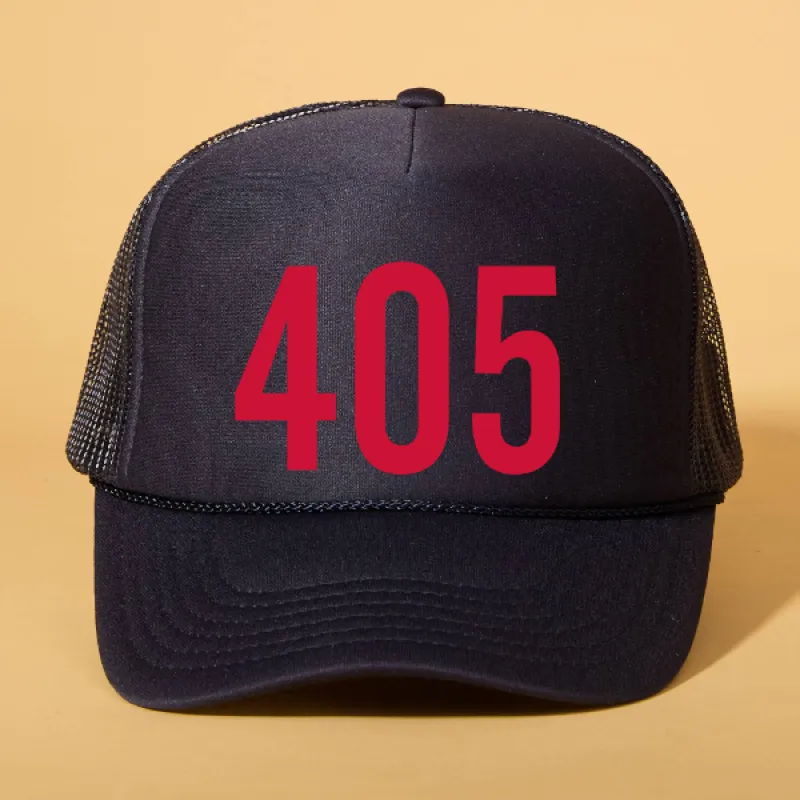 Custom Area Code Trucker sold by Ascot + Hart
