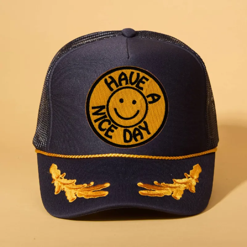 Custom Patch Trucker sold by Ascot + Hart