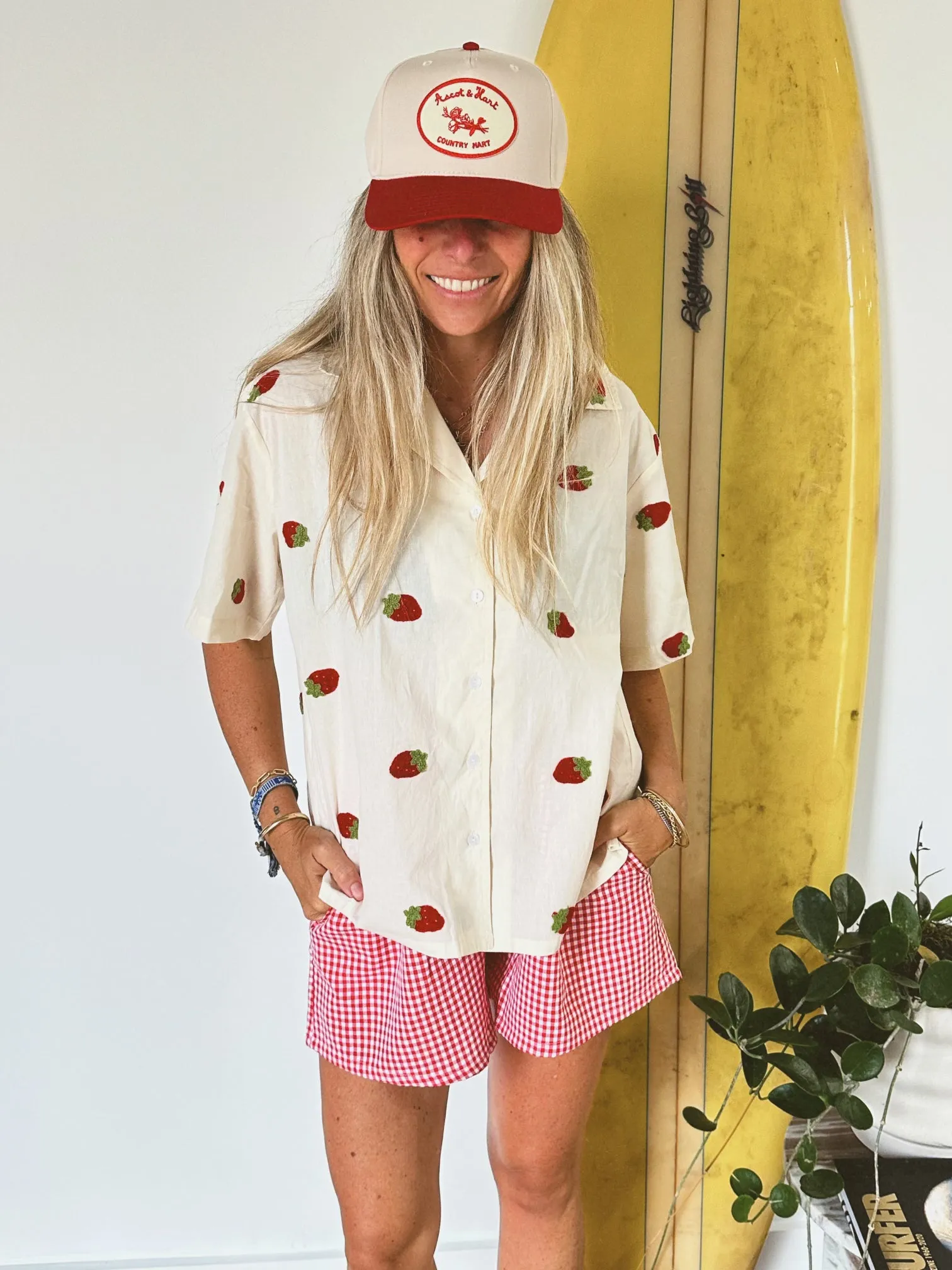 Gingham Check Boxer sold by Ascot + Hart