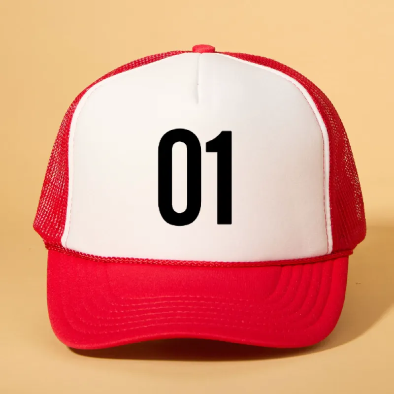 Custom Player Number Trucker sold by Ascot + Hart